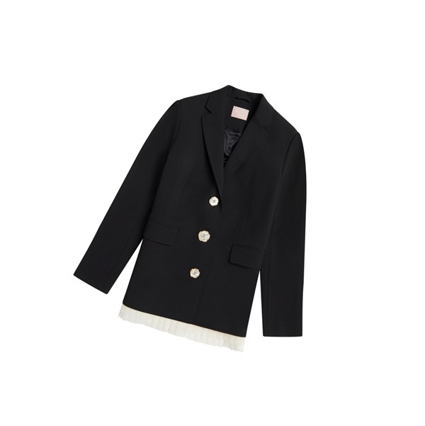 Blazer A BATHING APE Bape Buttoned Blazer Mujer Negras | INSK82741