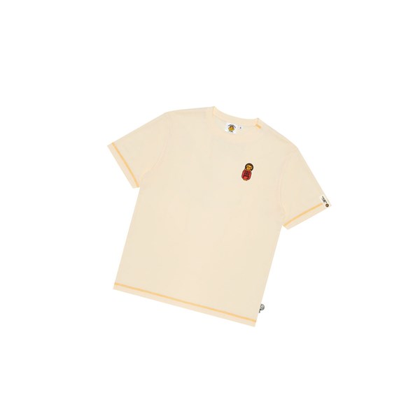 Camiseta A BATHING APE Bape Baby Milo Tee Corta Sleeve Hombre Blancas | TXBE41539