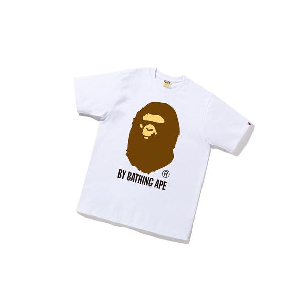 Camiseta A BATHING APE Bape By Bathing Ape Tee Corta Sleeve Hombre Blancas | KCQL38516