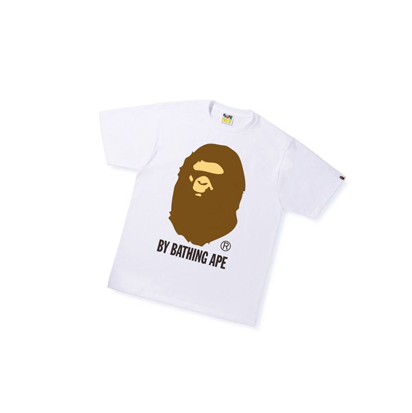 Camiseta A BATHING APE Bape By Bathing Ape Tee Corta Sleeve Hombre Blancas | KUTX39420