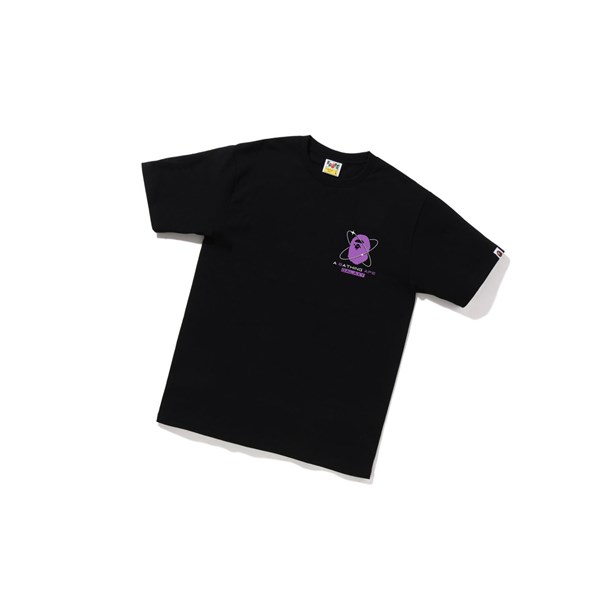 Camiseta A BATHING APE Bape Galaxy Ufo Tee Corta Sleeve Hombre Negras | BDEO54237