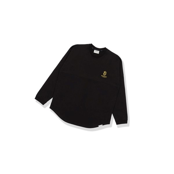 Camiseta A BATHING APE Bape Logo Print Long Sleeve Tee Long Sleeve Hombre Negras | VBOT54903