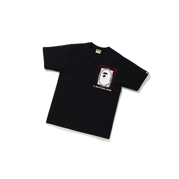 Camiseta A BATHING APE Bape Time To Sleep Tee Corta Sleeve Hombre Negras | TBUM07491