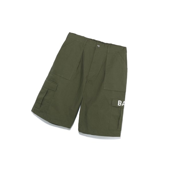 Pantalones Cortos A BATHING APE Bape 6 Pocket Anchos Fit Hombre Verde | KYOV72635