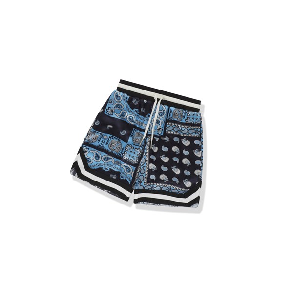 Pantalones Cortos A BATHING APE Bape Paisley Print Hombre Azules | YIHQ40217