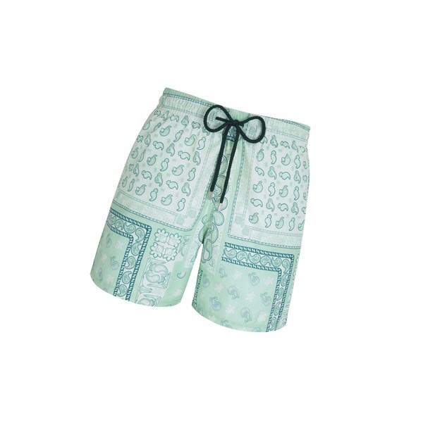 Pantalones Cortos A BATHING APE Bape X Vilebrequin Moorea Hombre Verde Claro | NLAV06915