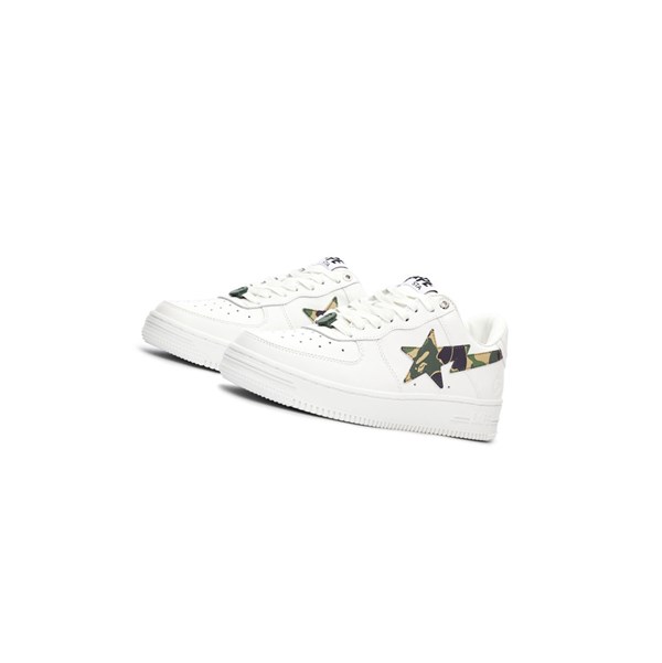 Zapatillas A BATHING APE Bape Sta™ White / Abc Camo Low Mujer Verde | CLSU42976