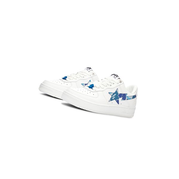 Zapatillas A BATHING APE Bape Sta™ White / Abc Camo Low Mujer Azules | TWBM69341