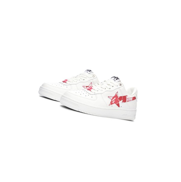 Zapatillas A BATHING APE Bape Sta™ White / Abc Camo Low Mujer Rosas | WMLV75160