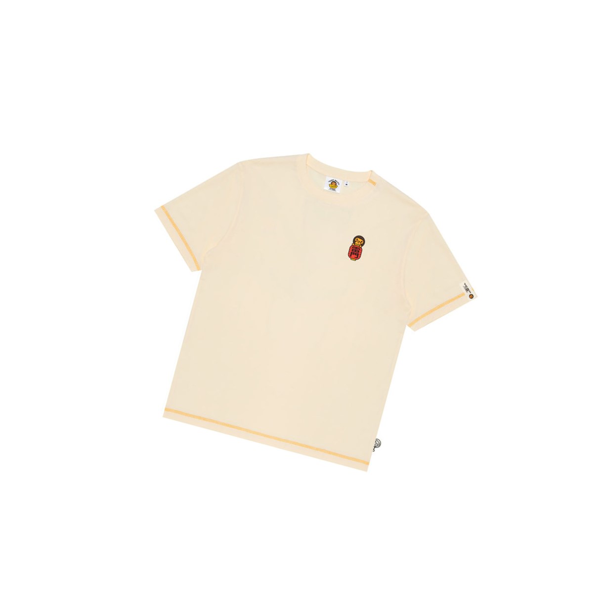 Camiseta A BATHING APE Bape Baby Milo Tee Corta Sleeve Hombre Blancas | TXBE41539