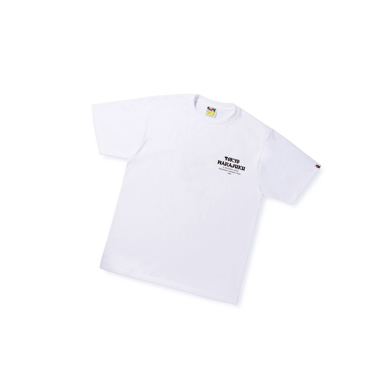 Camiseta A BATHING APE Bape Japan Culture Kanji Ape Head Tee Corta Sleeve Hombre Blancas | VAIC07519