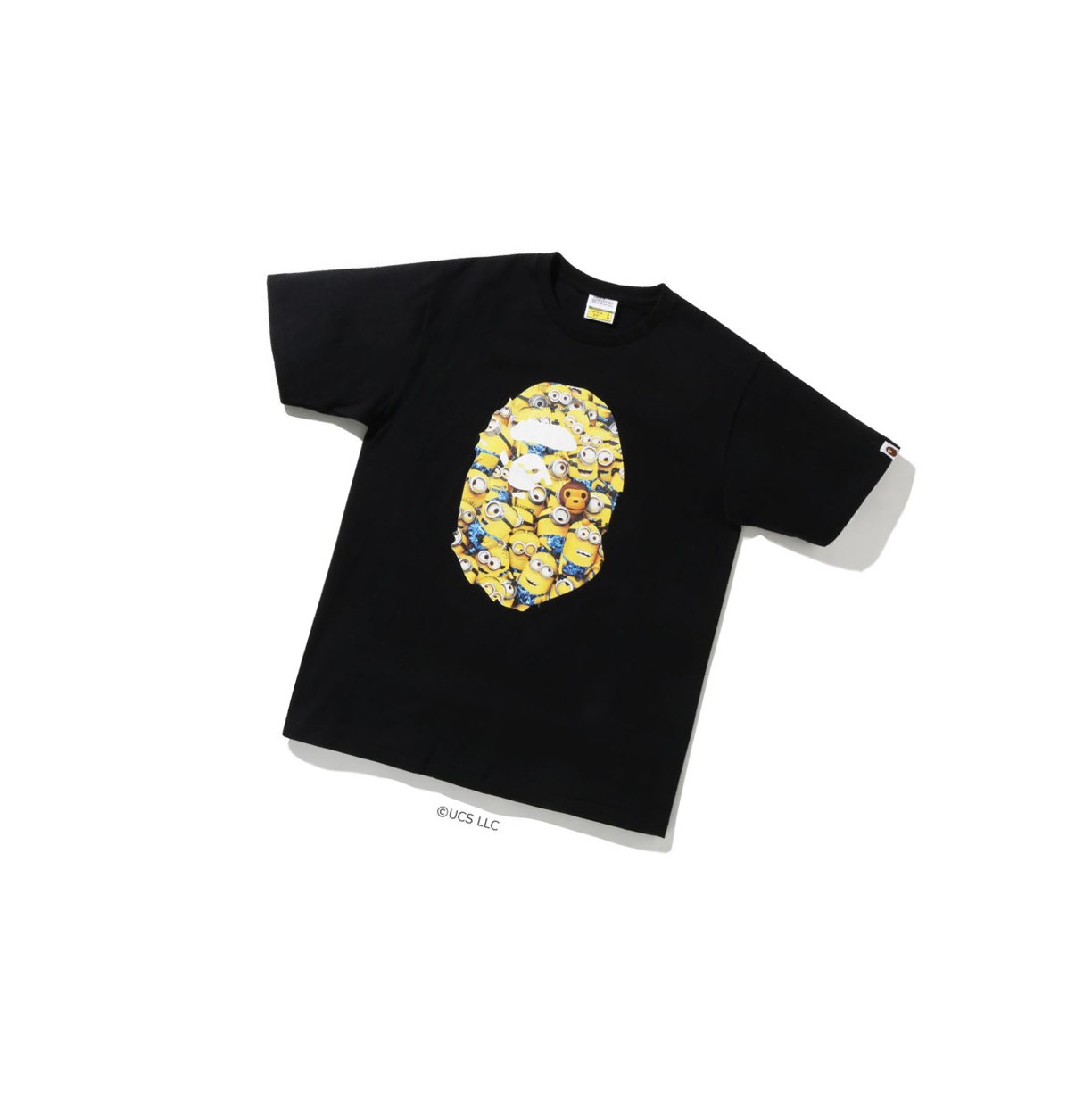 Camiseta A BATHING APE Bape X Minions Tee09 Corta Sleeve Hombre Negras | YKEI07584