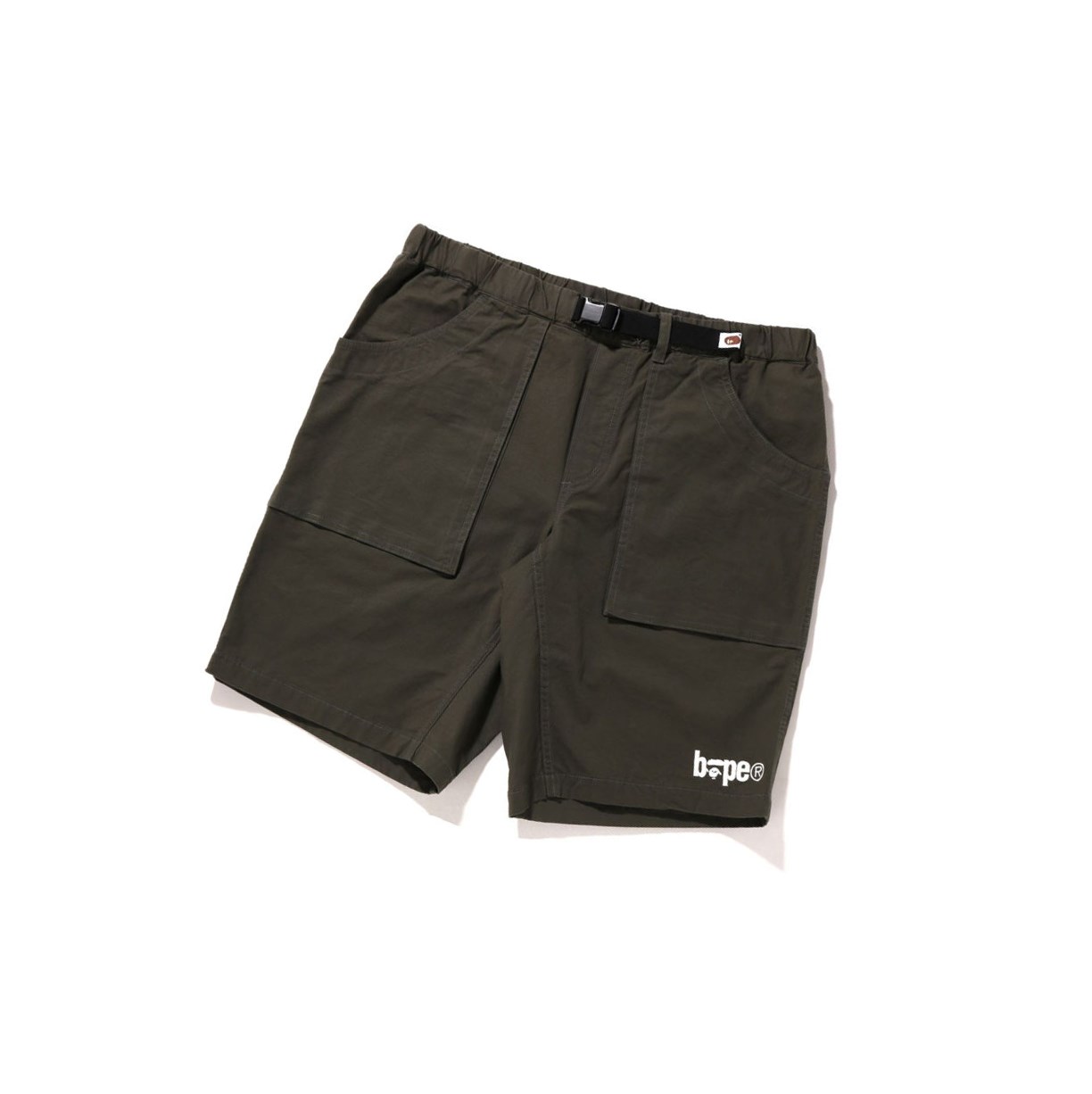 Pantalones Cortos A BATHING APE Bape Climbing Hombre Kaki Oscuro | OVNI34180