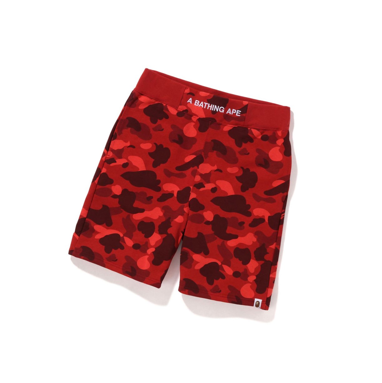 Pantalones Cortos A BATHING APE Bape Color Camo Sweat Hombre Rojas | PVUO48523