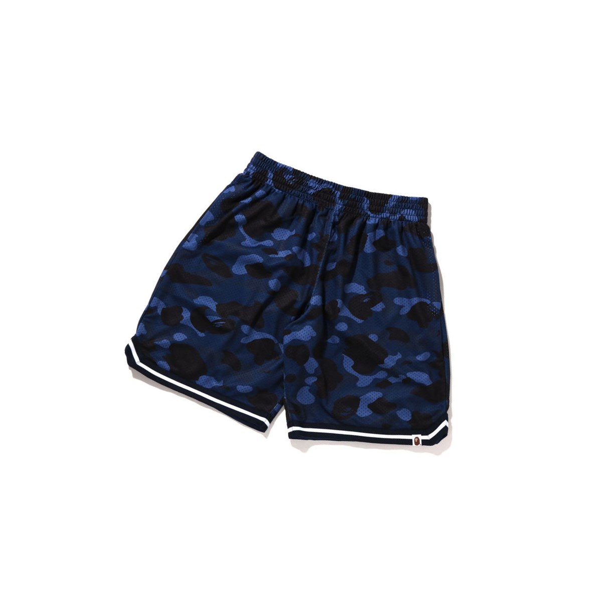 Pantalones Cortos A BATHING APE Bape Color Camo Anchos Fit Basketball Hombre Azules | PWLI38274