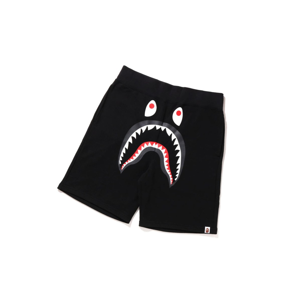 Pantalones Cortos A BATHING APE Bape Shark Sweat Hombre Negras | MAJV36825