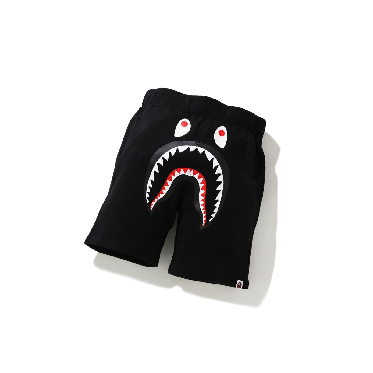 Pantalones Cortos A BATHING APE Bape Shark Sweat Hombre Negras | QEIB68275