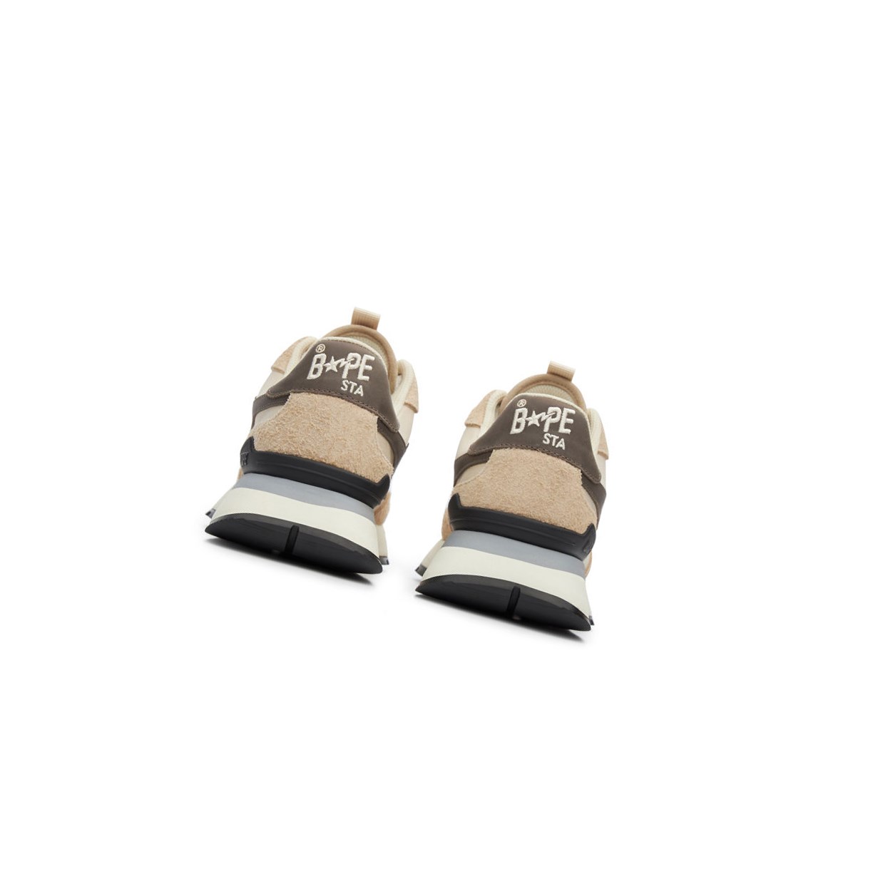 Zapatillas A BATHING APE Bape Carretera Sta Express #1 M2 Low Hombre Beige | QRKG16845