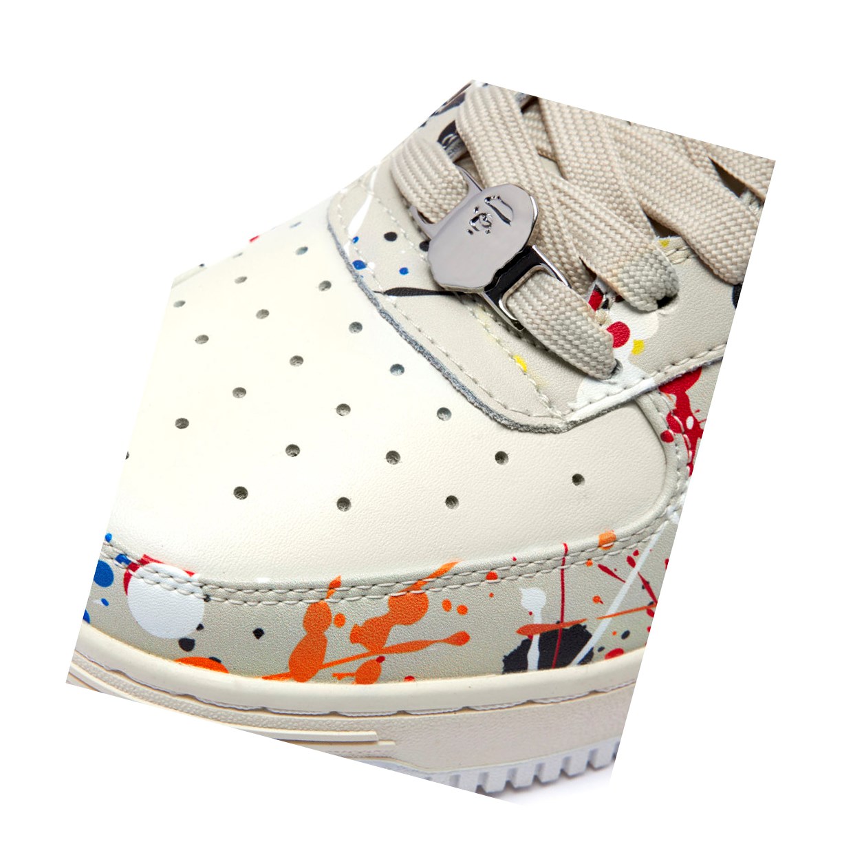 Zapatillas A BATHING APE Bape Sta #3 M2 Low Hombre Blancas | BCPT09856