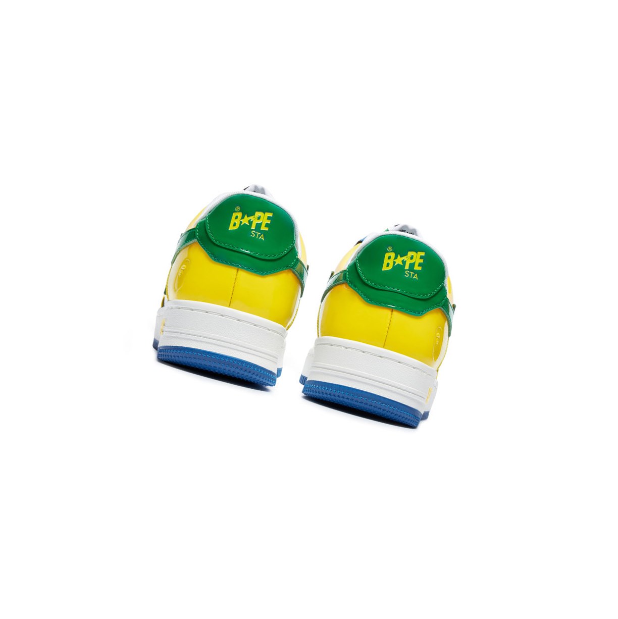 Zapatillas A BATHING APE Bape Sta M1 Low Hombre Amarillo | PWSF45823