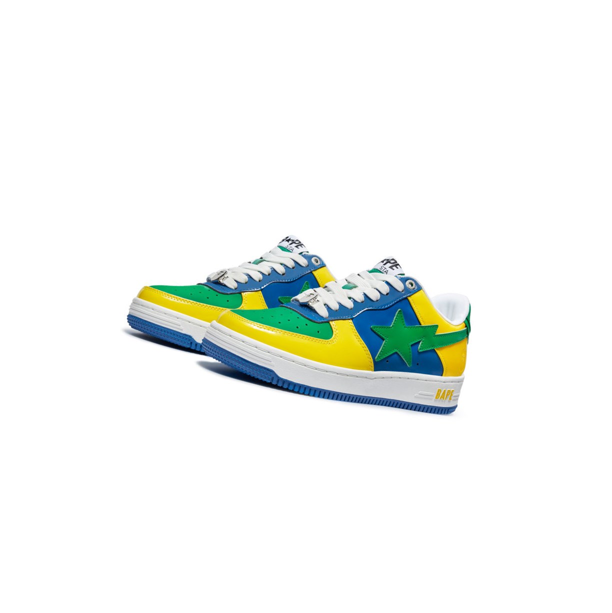 Zapatillas A BATHING APE Bape Sta M1 Low Hombre Amarillo | PWSF45823