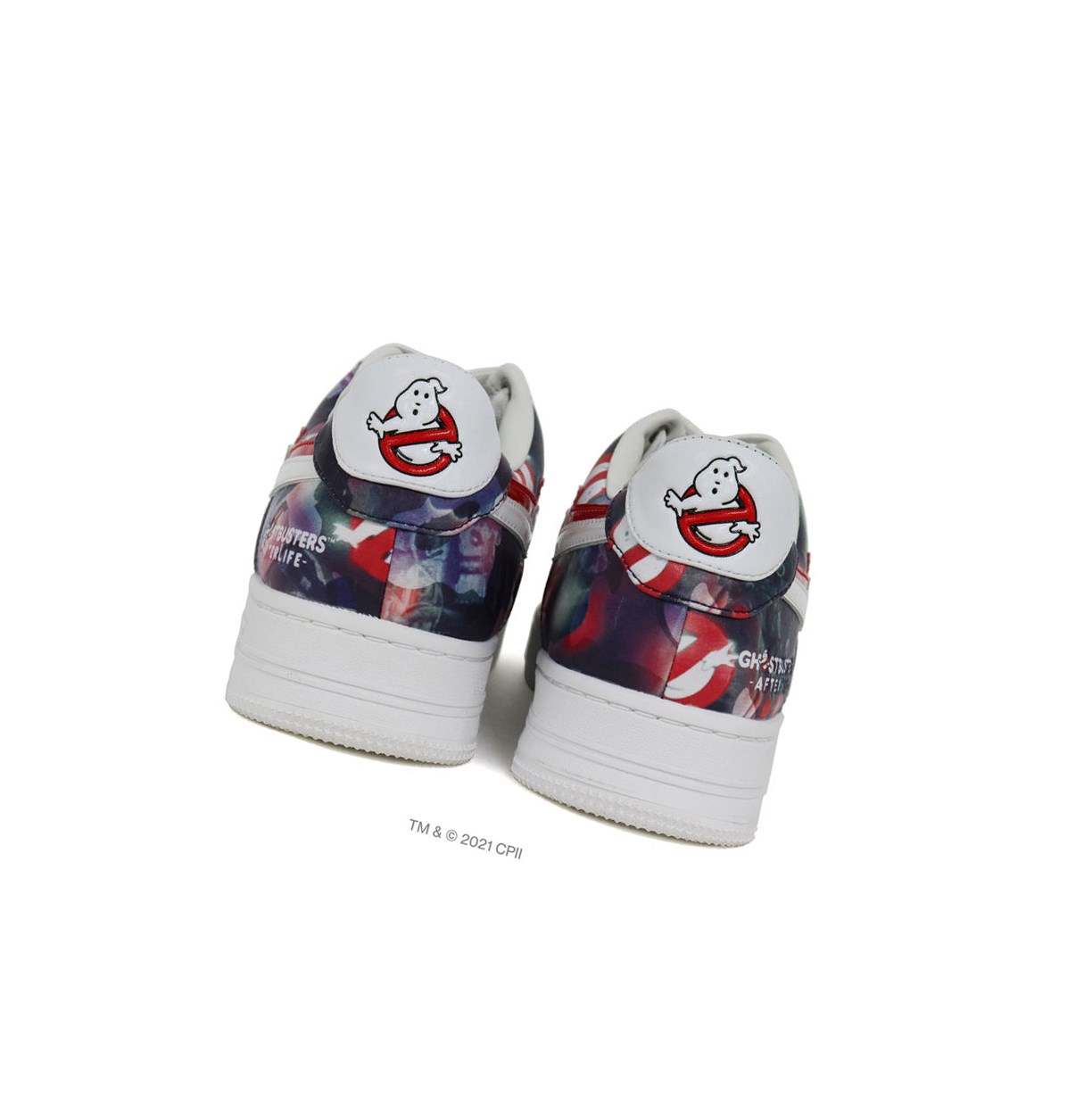 Zapatillas A BATHING APE Bape X Ghostbusters Camo Baby Milo Double Bape Sta™ Low Mid Hombre Moradas | XJKO86413