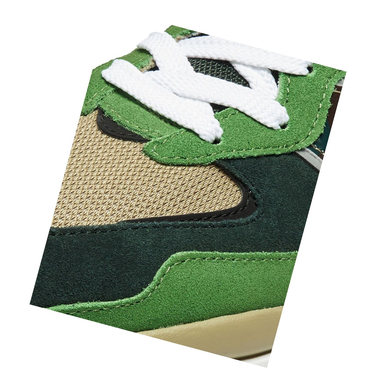 Zapatillas A BATHING APE Bape X New Balance 5740 Low Mujer Verde | XFPZ07846